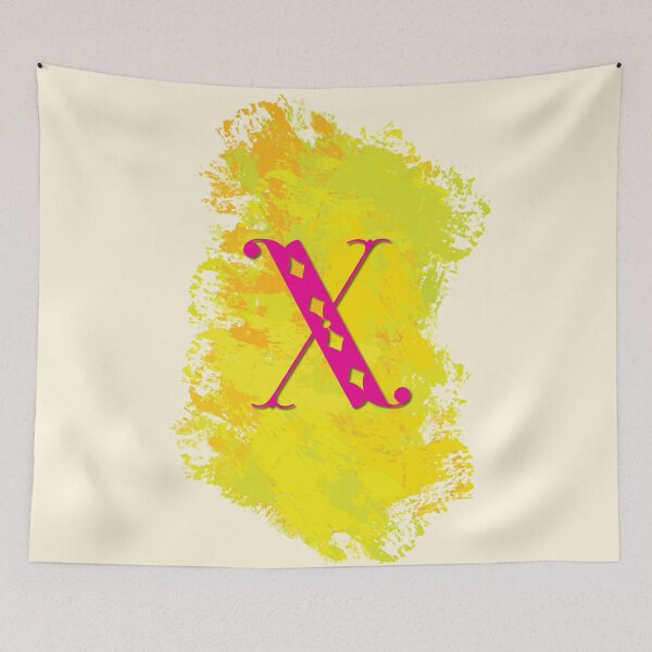 Item preview, X Letter, The Letter X designed and sold by CharlottePlaceArt.