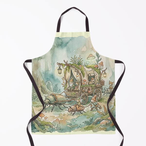 Item preview, Beetle Caravan Through the Mosswood designed and sold by GrabaHuk.