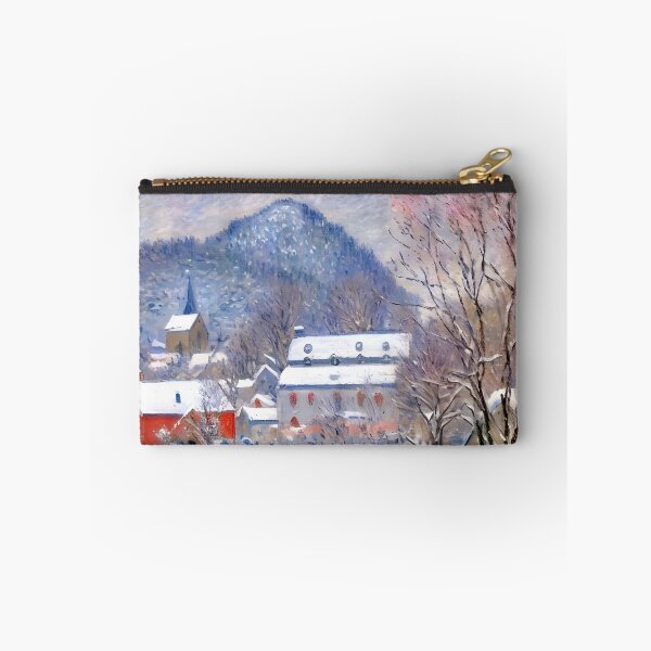 Item preview, Norwegian Landscape, Sandviken: Impression of Snow‑Laden Hills designed and sold by artdesignsnow.