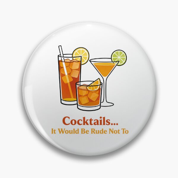 Item preview, Cocktails.. it would be rude not to  designed and sold by CornershopTee.