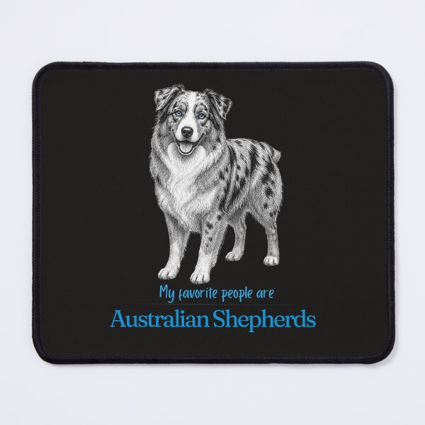 Item preview, My Favorite People Are Australian Shepherds | Aussie Mom Dad Gift | Australian Shepherd Christmas Gift | Birthday Gift | Shirt Mug Sticker designed and sold by The Frog.
