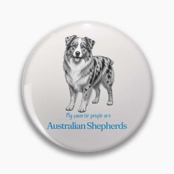 Item preview, My Favorite People Are Australian Shepherds | Aussie Mom Dad Gift | Australian Shepherd Christmas Gift | Birthday Gift | Shirt Mug Sticker designed and sold by The Frog.