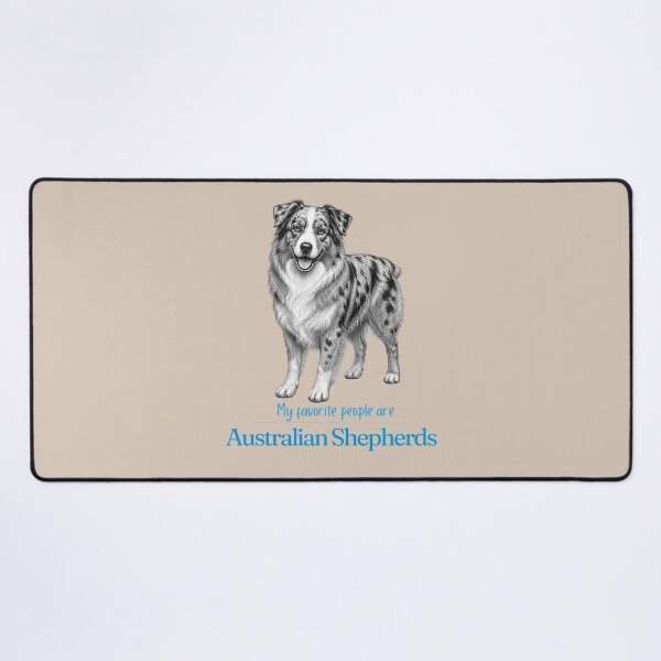 Item preview, My Favorite People Are Australian Shepherds | Aussie Mom Dad Gift | Australian Shepherd Christmas Gift | Birthday Gift | Shirt Mug Sticker designed and sold by The Frog.