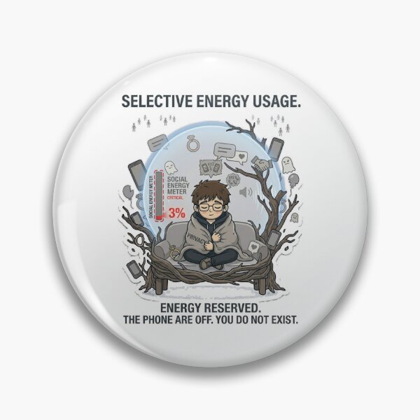 Item preview, Selective Energy Usage designed and sold by IntrovertEngineer11.
