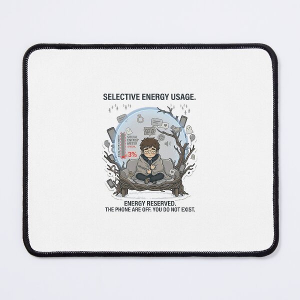 Item preview, Selective Energy Usage designed and sold by IntrovertEngineer11.
