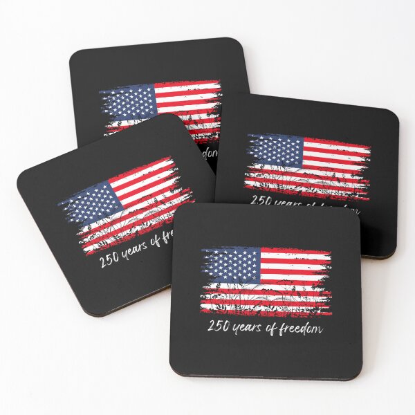 Item preview, Vintage 250 Years of Freedom Country Flag with wildflowers Gift designed and sold by TeeArtWorld.