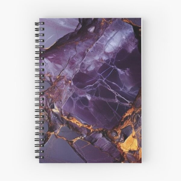 Item preview, Luxury Purple Amethyst Texture with Kintsugi Gold Veins Abstract Geode designed and sold by LYAN-STORE.