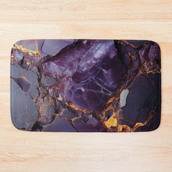 Item preview, Luxury Purple Amethyst Texture with Kintsugi Gold Veins Abstract Geode designed and sold by LYAN-STORE.