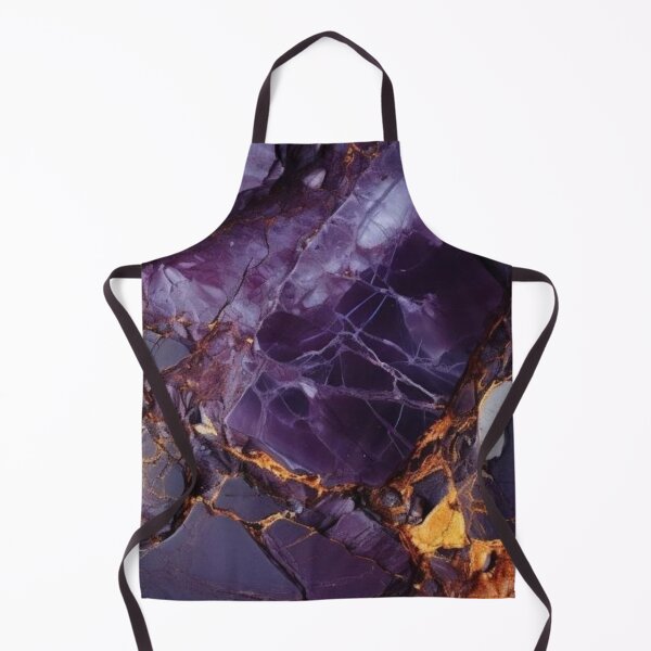 Item preview, Luxury Purple Amethyst Texture with Kintsugi Gold Veins Abstract Geode designed and sold by LYAN-STORE.