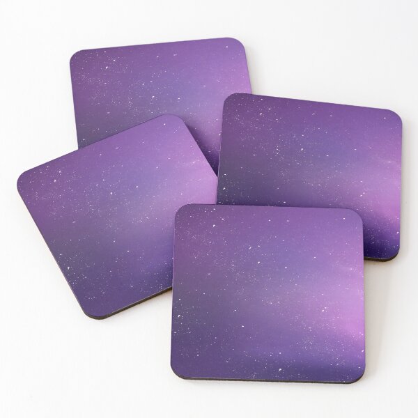 Item preview, Ethereal Purple Starry Night Sky Galaxy Background designed and sold by L&L.