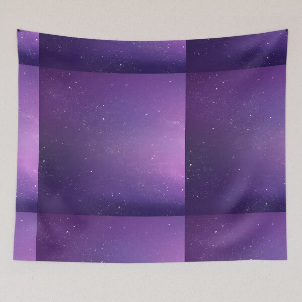 Item preview, Ethereal Purple Starry Night Sky Galaxy Background designed and sold by L&L.