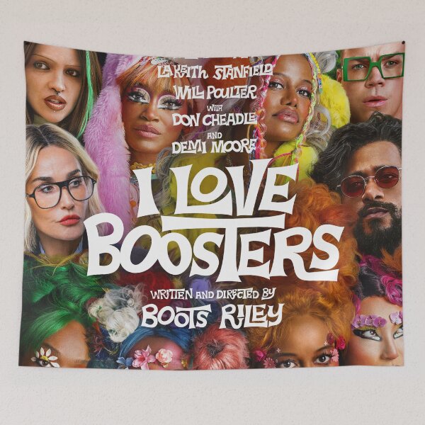 Item preview, Poster I Love Boosters 2026 designed and sold by theodoreelrobe.