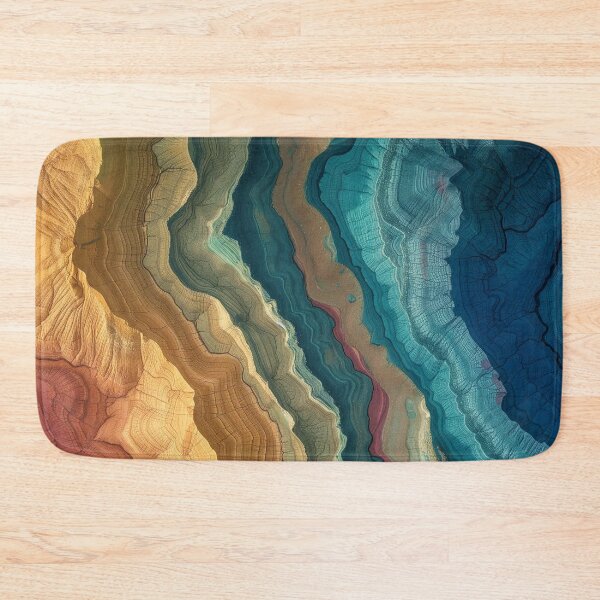Item preview, Colorful Agate Crystal Texture Abstract Geode Marble Pattern designed and sold by LYAN-STORE.