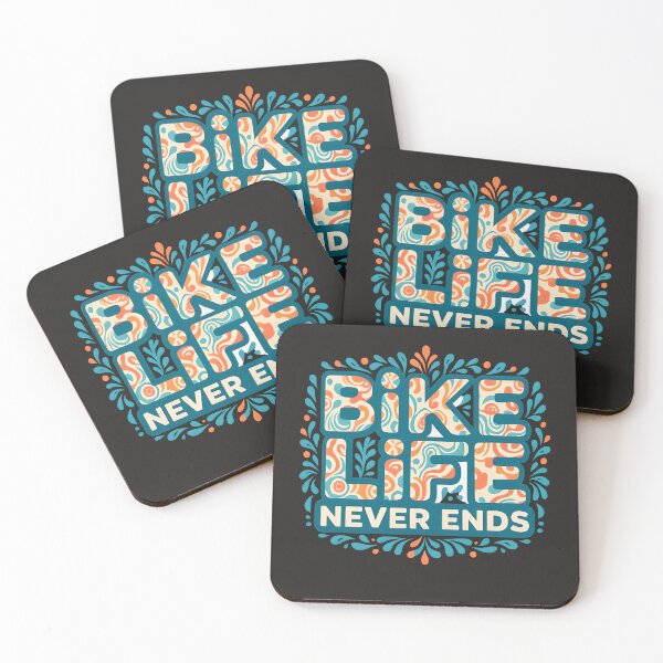 Item preview, BIKE LIFE NEVER ENDS  designed and sold by Les-Ink-Studio.
