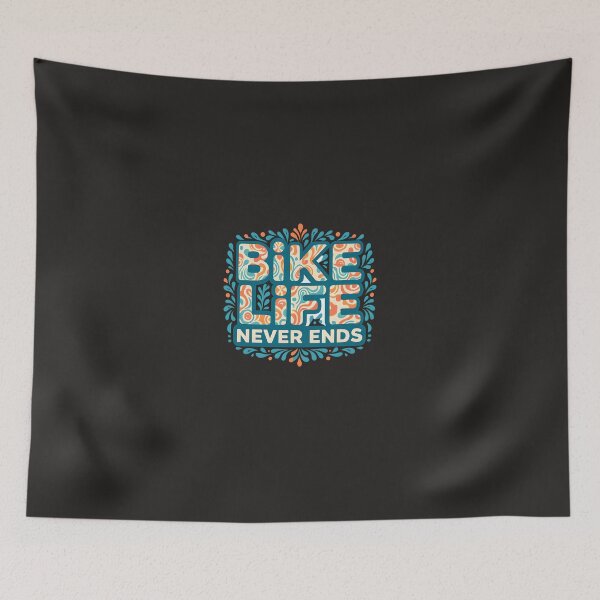 Item preview, BIKE LIFE NEVER ENDS  designed and sold by Les-Ink-Studio.