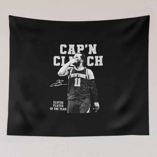 Item preview, Cap'n Clutch Jalen Brunson NY Vintage designed and sold by iqenadak.