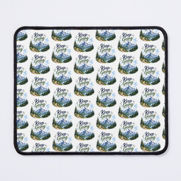 Item preview, Keep Going Mountain Landscape designed and sold by PriyankaSonara.
