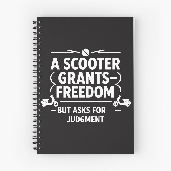 Item preview,  „A SCOOTER GRANTS FREEDOM”  designed and sold by Les-Ink-Studio.