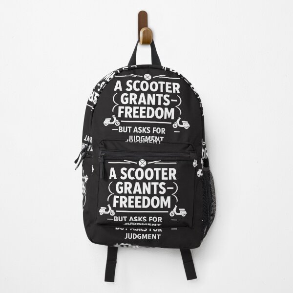 Item preview, „A SCOOTER GRANTS FREEDOM” designed and sold by Les-Ink-Studio.