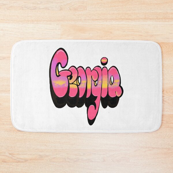 Item preview, Georgia Top 10 best personalized name personalised custom Graffiti Popular girls and women name Georgia designed and sold by Artonmytee.