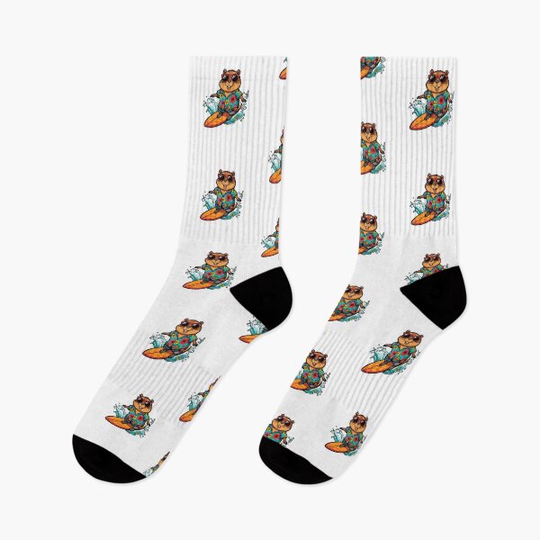 Item preview, Cool Capybara Summer Surf designed and sold by PeterskyDesign.