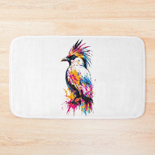 Artikelvorschau, Rainbow Spirit Bird – Neon Splash Pop Art entworfen und verkauft von filou designs.
