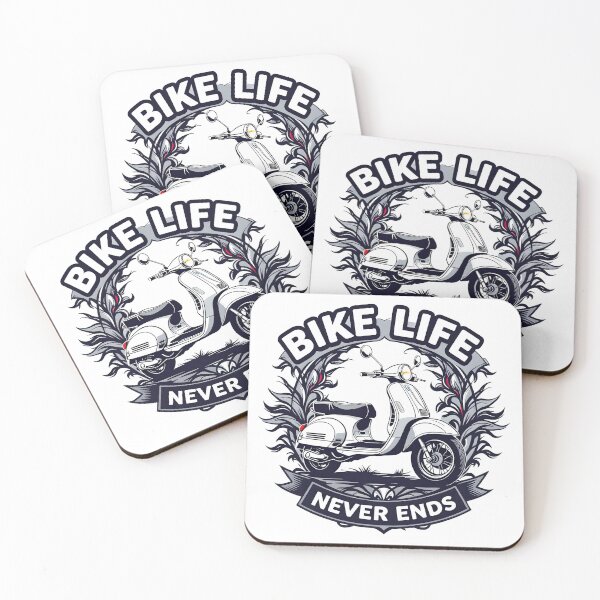 Item preview, Bike Life Never Ends  designed and sold by Les-Ink-Studio.