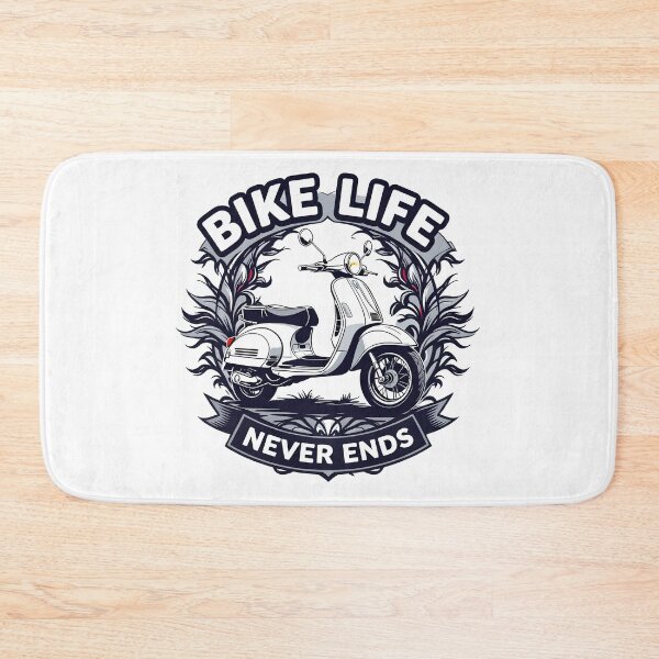Item preview, Bike Life Never Ends  designed and sold by Les-Ink-Studio.