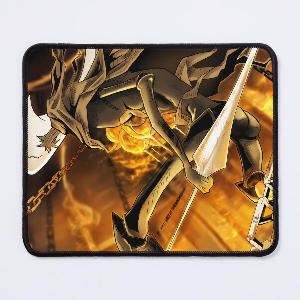 Item preview, Knight Hollow Knight Golden Chase Scene With Fiery Chains designed and sold by riadjamai.