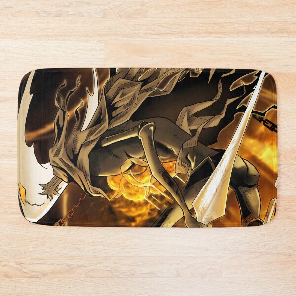 Item preview, Knight Hollow Knight Golden Chase Scene With Fiery Chains designed and sold by riadjamai.