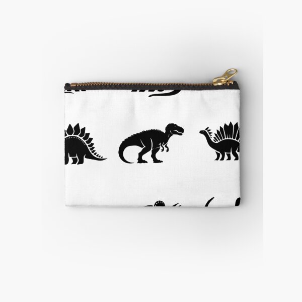 Item preview, Black Dinosaur Silhouettes Graphic Minimalist Dino Set designed and sold by LYAN-STORE.