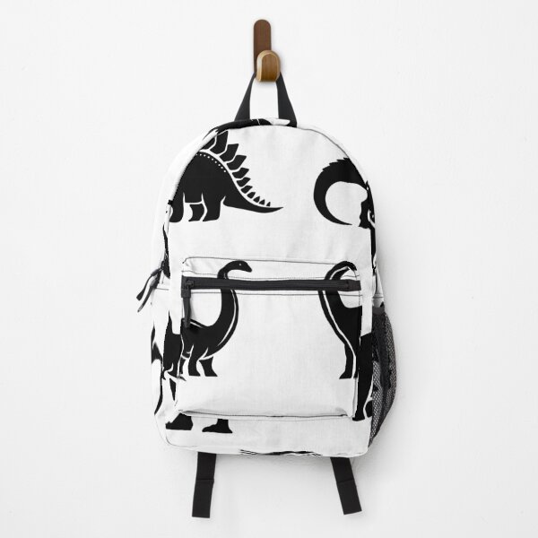 Item preview, Black Dinosaur Silhouettes Graphic Minimalist Dino Set designed and sold by LYAN-STORE.