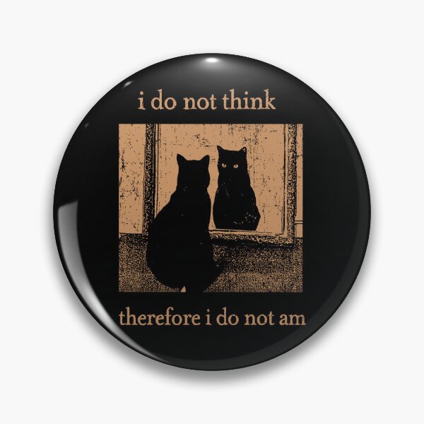 Item preview, I Do Not Think Therefore I Do Not Am designed and sold by ChrisPfeiffer.