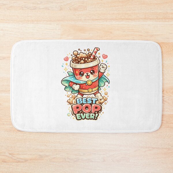 Item preview, Best Pop Ever! Kawaii Soda Superhero Father's Day Design designed and sold by RonBear-Designs.