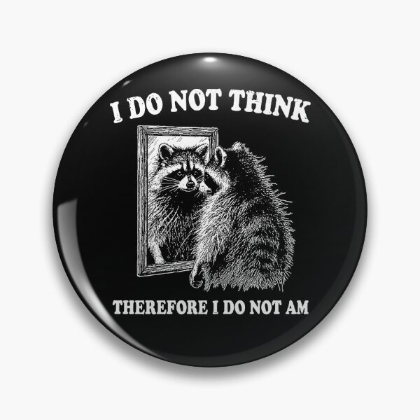 Item preview, I Do Not Think Therefore I Do Not Am designed and sold by ChrisPfeiffer.
