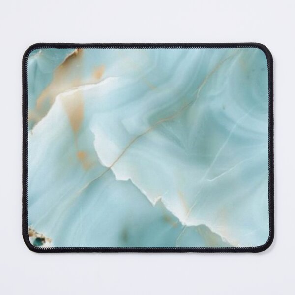 Item preview, Luxury Blue Onyx Marble Texture with Gold Veins Abstract Pattern designed and sold by LYAN-STORE.