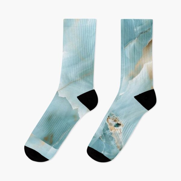 Item preview, Luxury Blue Onyx Marble Texture with Gold Veins Abstract Pattern designed and sold by LYAN-STORE.