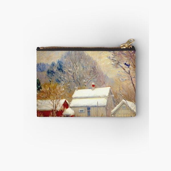 Item preview, Norway, Sandviken Village in the Snow: Impression of Scandinavian Winter designed and sold by artdesignsnow.