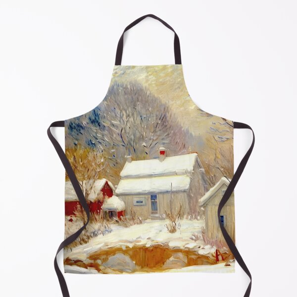 Item preview, Norway, Sandviken Village in the Snow: Impression of Scandinavian Winter designed and sold by artdesignsnow.
