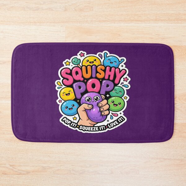 Item preview, Squishy Pop – Pop It, Squeeze It, Love It! Cute Kawaii Fidget Toy Sticker designed and sold by Bhaskar Digital Art.