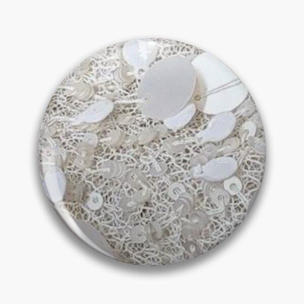 Item preview, Luxury White Sequins and Pearl Glitz Texture Pattern designed and sold by LYAN-STORE.