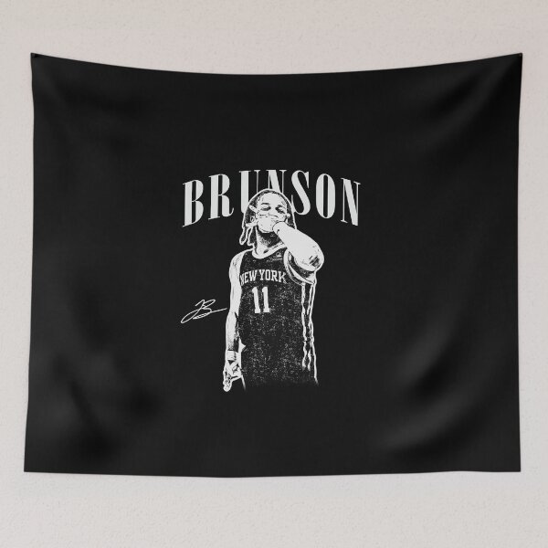 Item preview, Jalen Brunson NY Knicks Vintage designed and sold by Qellus-Style.