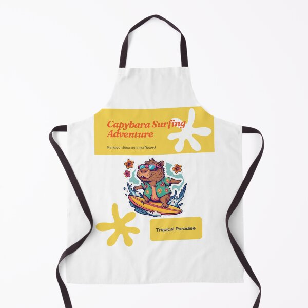 Item preview, Copy of Cool Capybara Summer Surf designed and sold by PeterskyDesign.