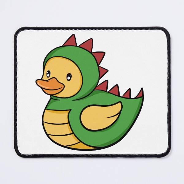 Item preview, Cute Rubber Duck in Green Dinosaur Costume designed and sold by LYAN-STORE.
