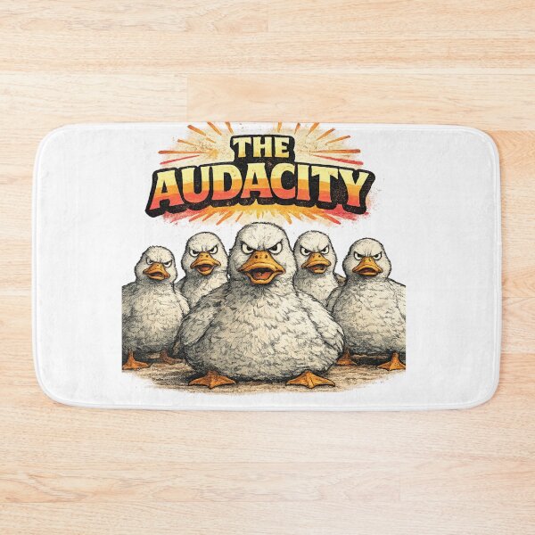 Item preview, The Audacity Funny Angry Duck Gang Sarcastic Humor Gift designed and sold by irfanshikh.