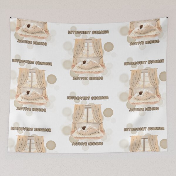 Item preview, Introvert Summer Active Hiding Funny Introvert Design designed and sold by iamKRUK.