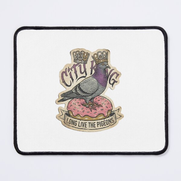 Item preview, Long Live the Pigeons - Funny Vintage Sticker Art designed and sold by Mr. Pawsome.