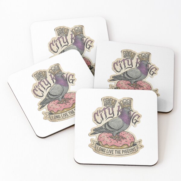 Item preview, Long Live the Pigeons - Funny Vintage Sticker Art designed and sold by Mr. Pawsome.