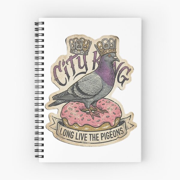 Item preview, Long Live the Pigeons - Funny Vintage Sticker Art designed and sold by Mr. Pawsome.
