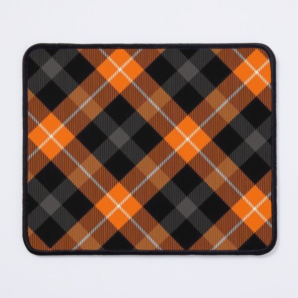 Item preview, Halloween Tartan Plaid Pattern - Orange and Black Buffalo Check designed and sold by LYAN-STORE.